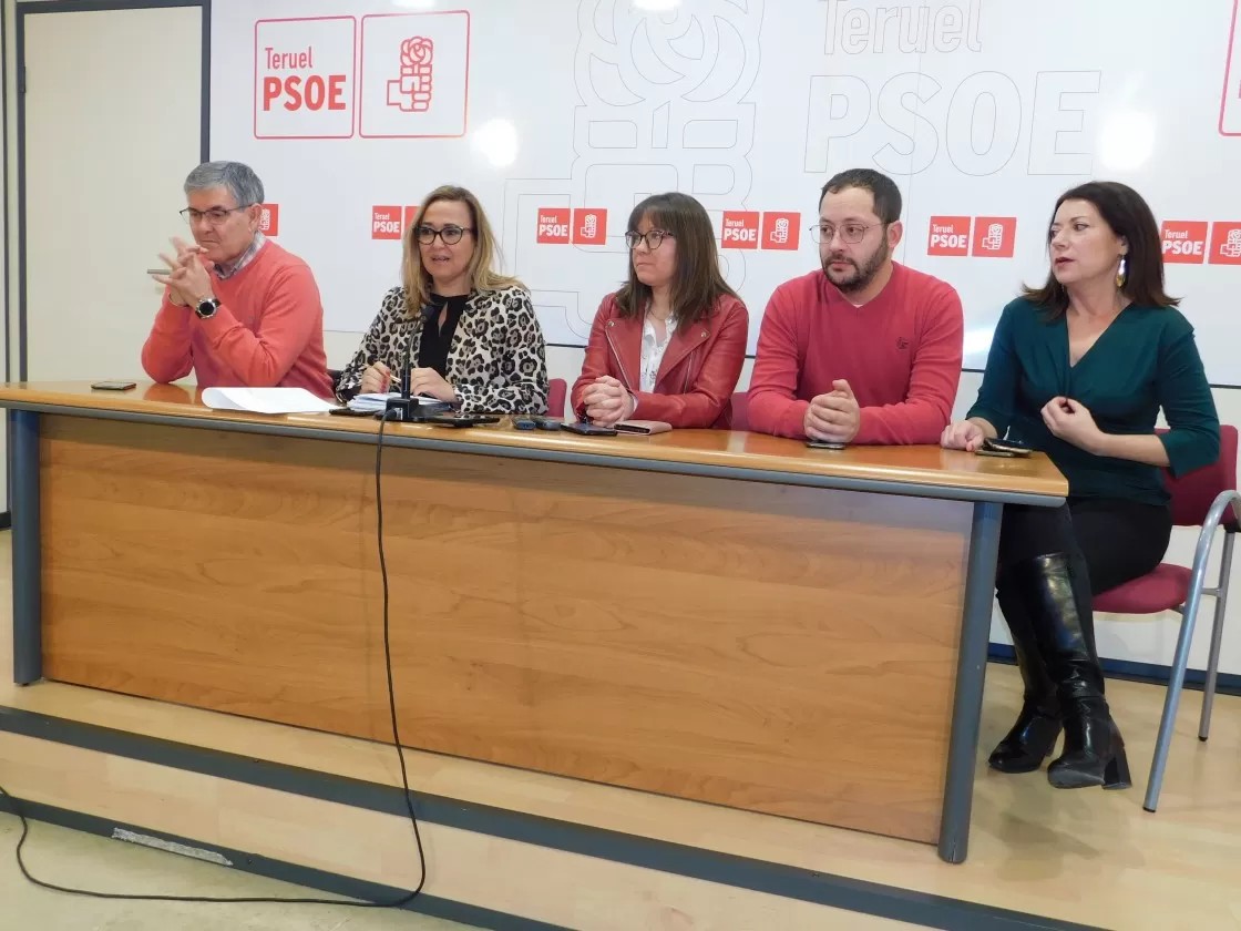 El PSOE de Teruel traslada su apoyo y respeta 