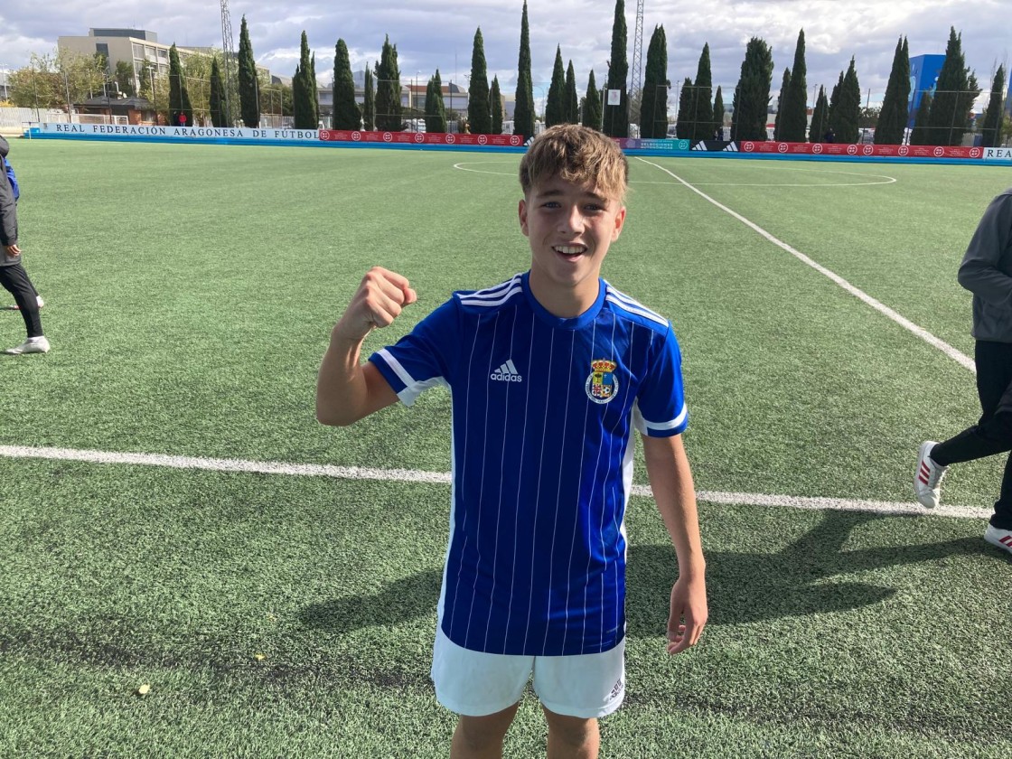 Alonso Ibáñez, talento del Alcañiz CF para el Campeonato de España sub-14