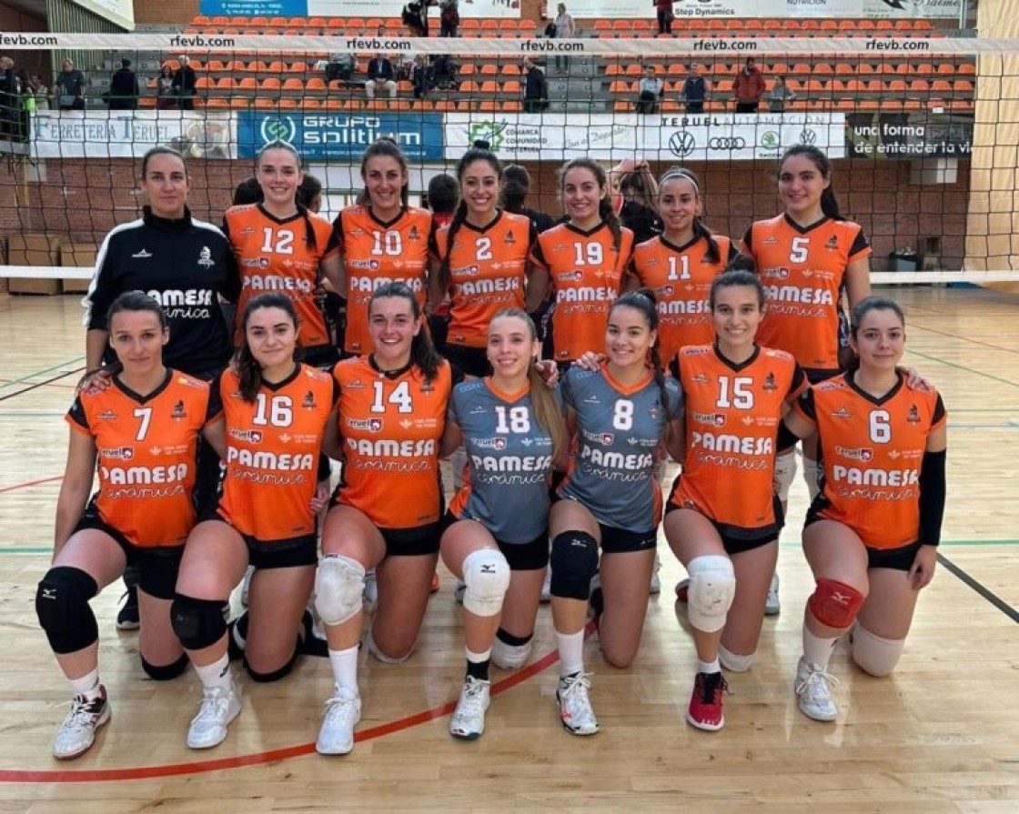 Fin de semana de copas autonómicas para las canteras de voley turolense