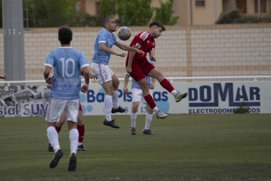 Un punto más para el Cella en su permanencia en Preferente; el Atlético Teruel, salvado matemáticamente