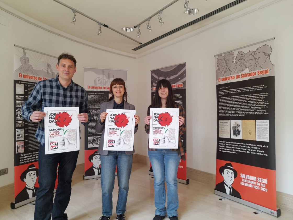 Los sindicatos CNT y CGT organizan en Teruel las jornadas de Memoria y Lucha Obrera