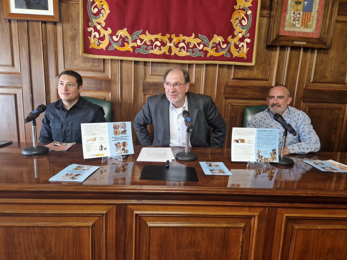 El Ayuntamiento de Teruel distribuirá un díptico que recuerda las obligaciones con los animales de compañía