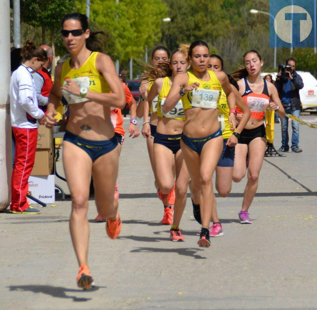 Erika Torner y César Larrosa repiten en el podio de Calamocha