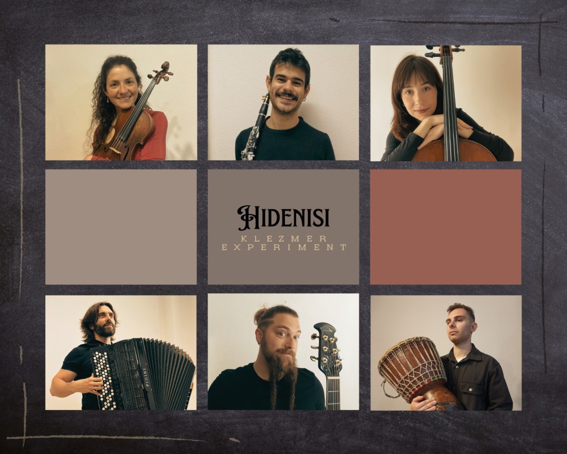 El ensemble turolense Hidenisi-Klezmer se presenta en sociedad