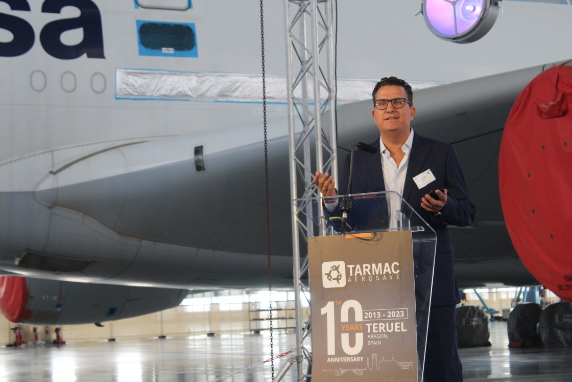 El director de ventas de Tarmac Aerosave, José Moliner, toma el relevo de Pedro Sáez