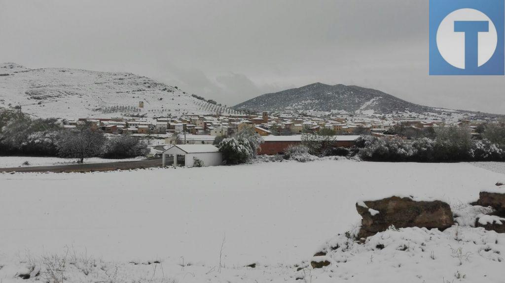 La nieve hace poco acto de presencia en la provincia  de Teruel