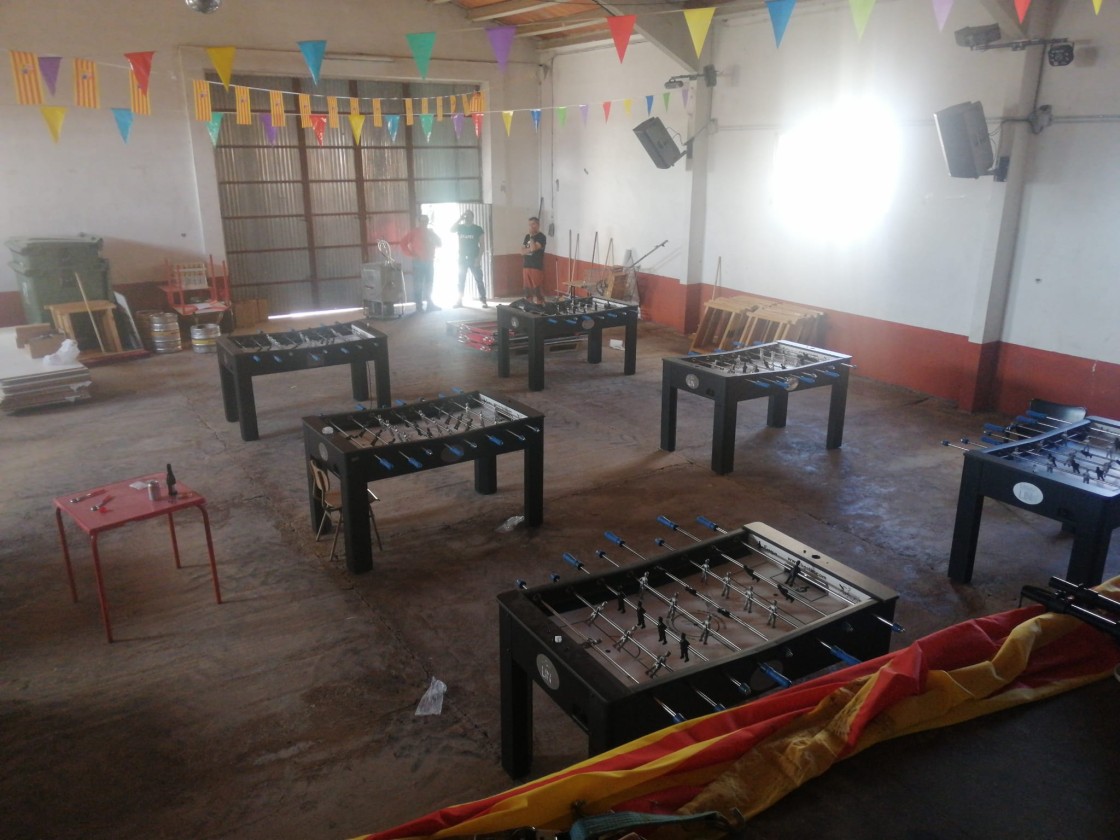 El I Campeonato Comarcal y Nacional de Futbolín se decide el sábado en Cucalón