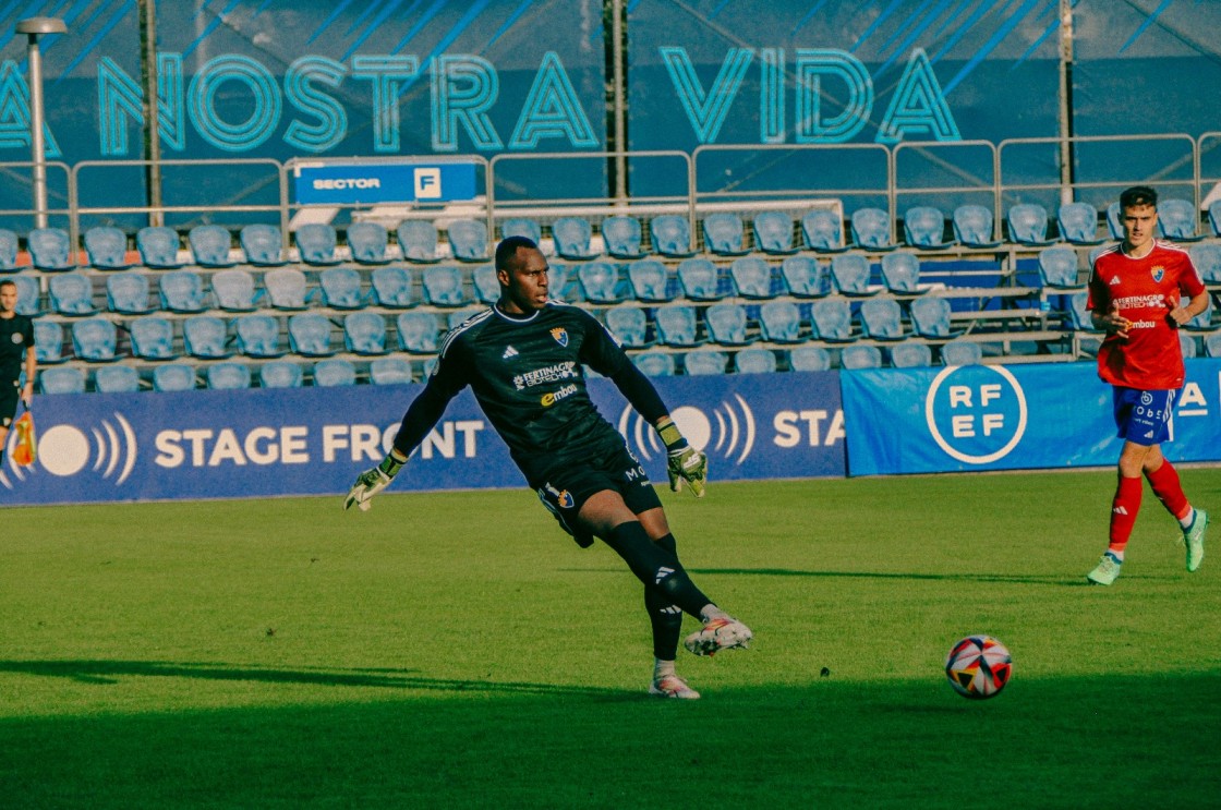El CD Teruel propone al portero Taliby su renovación para Segunda RFEF