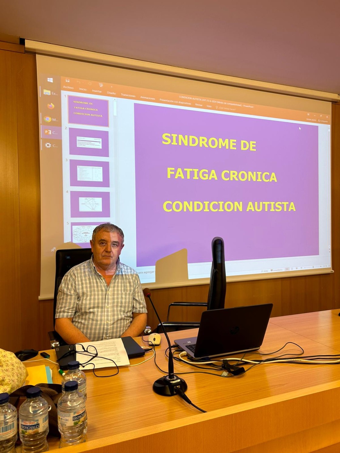 La UVT presenta los avances en los Síndromes de Sensibilización Central