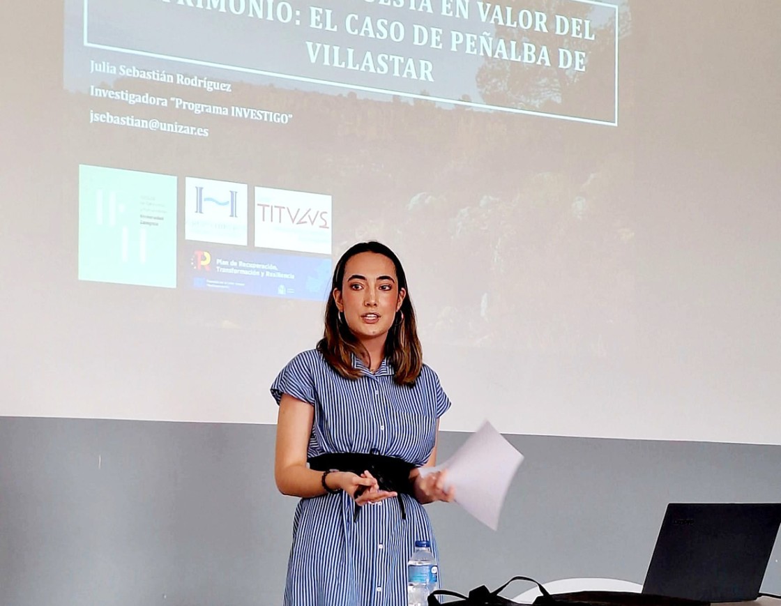 Julia Sebastián, investigadora del grupo Hiberus que trabaja en el Santuario de Peñalba: “Las inscripciones de Villastar son de las pocas celtíberas de carácter religioso que existen”