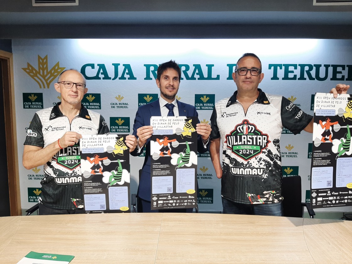 Villastar acoge la 13ª edición del Open de Dardos
