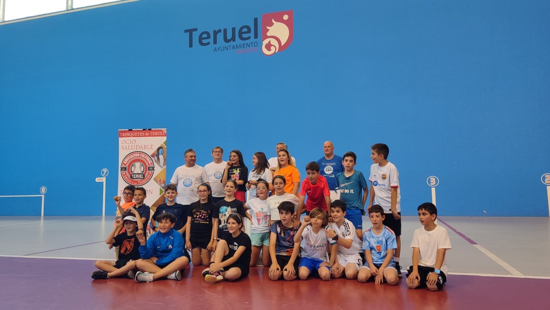 Jornada sobre Pelota en el Colegio el Ensanche de Teruel