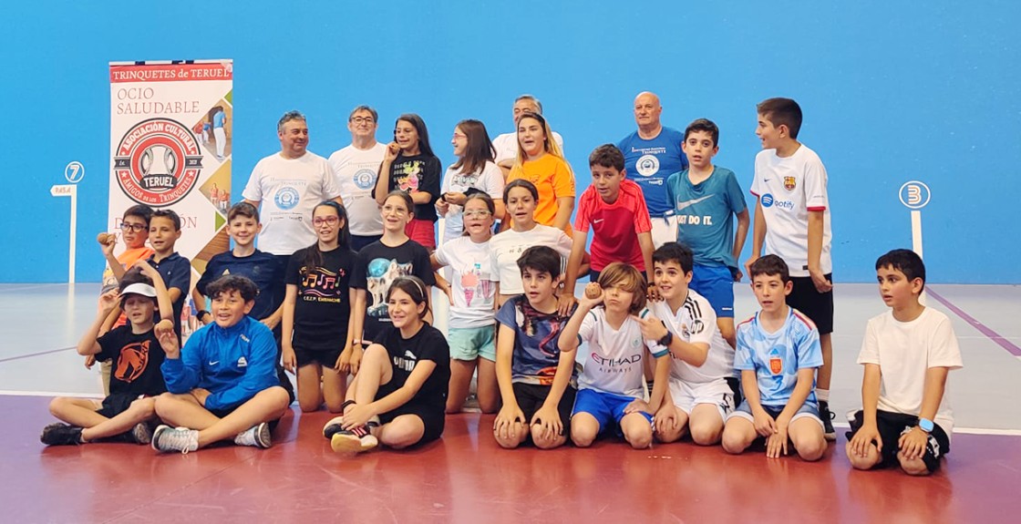 Jornadas didácticas de pelota entre los colegios de Teruel