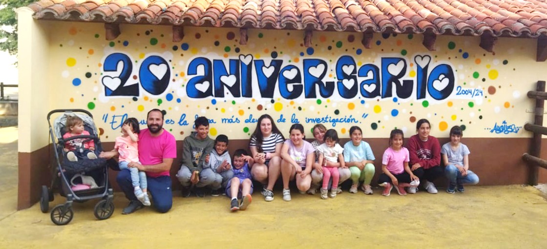 La Escuela Infantil de Cedrillas celebra su 20 aniversario con 82 de sus 126 alumnos