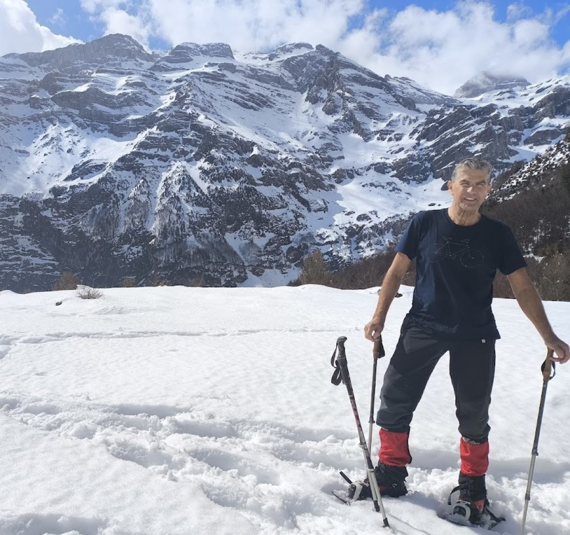 El turolense Álvaro Vallés quiere alcanzar la cima en los Andes