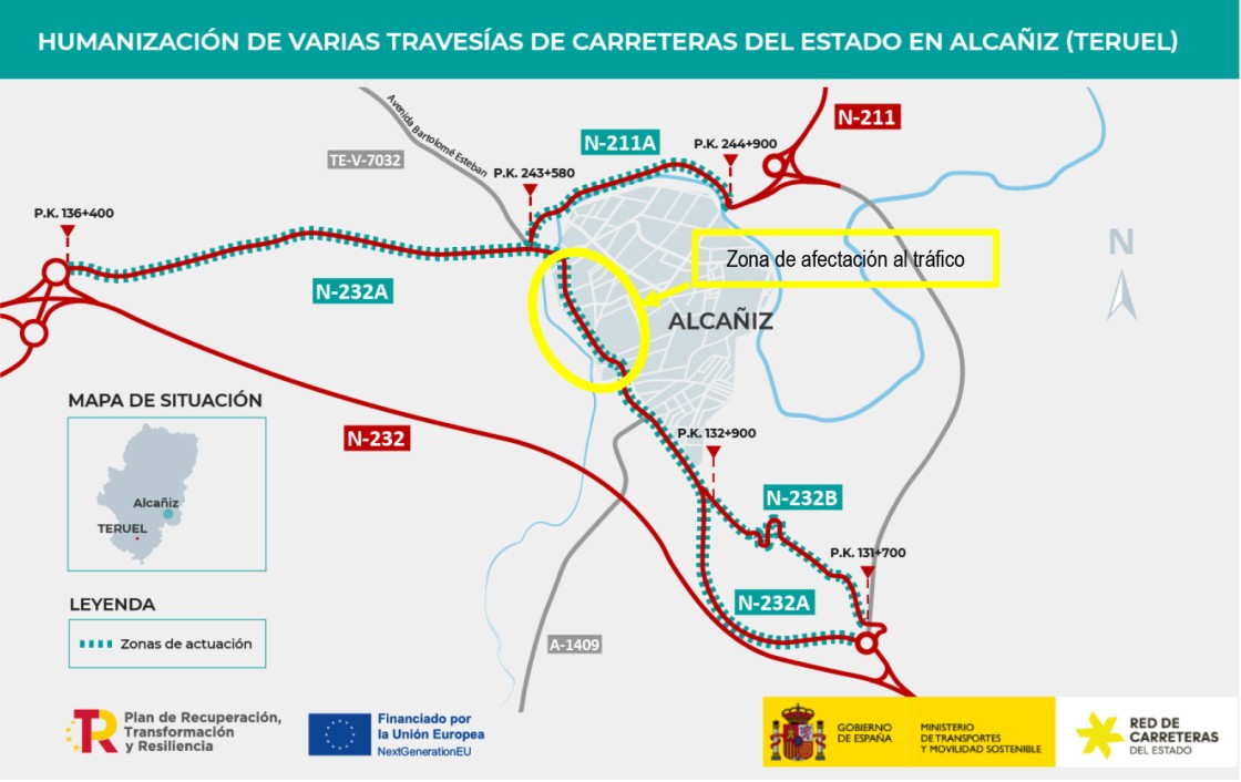 El Ministerio cerrará cinco meses el Corcho de Alcañiz desde el jueves