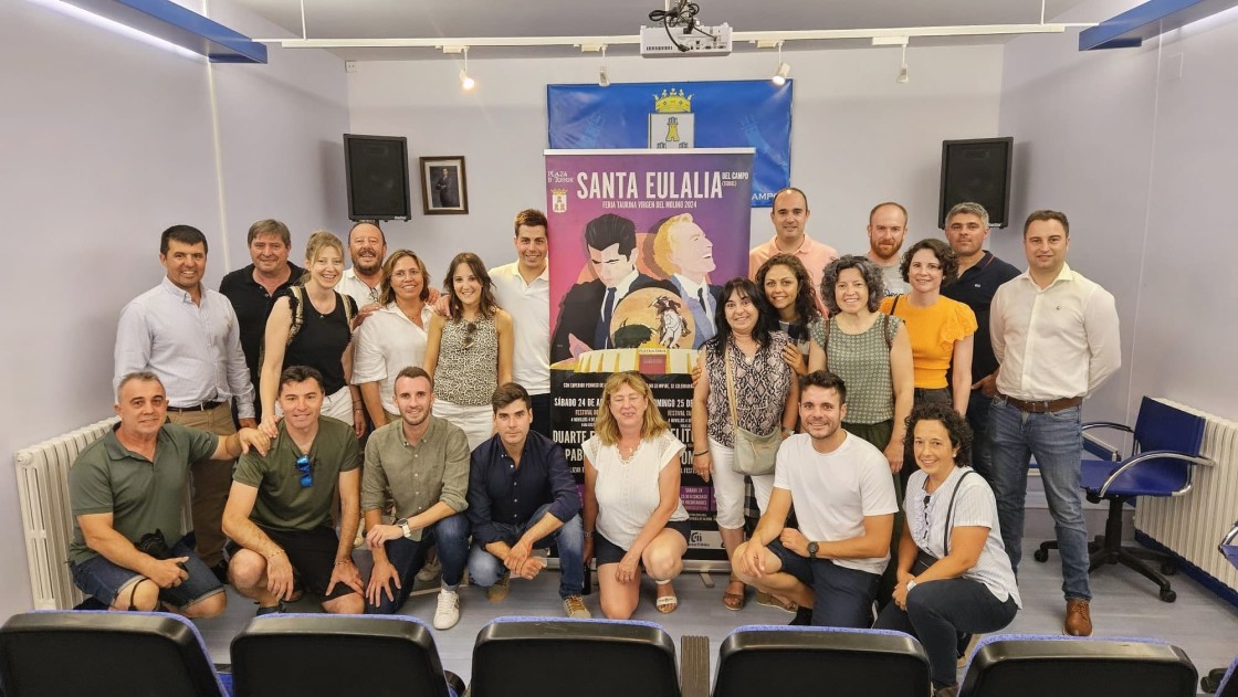 Joselito Adame y Román en el festival de Santa Eulalia del Campo
