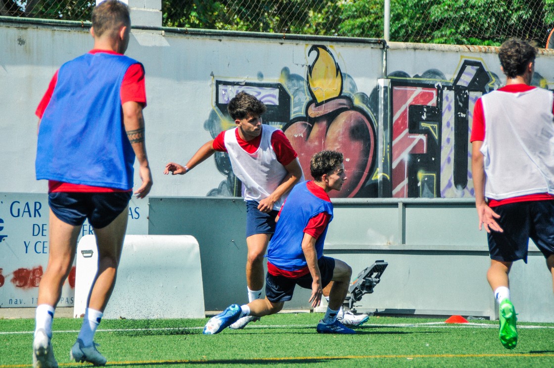 Primer ensayo ante el Numancia para resolver algunas incógnitas