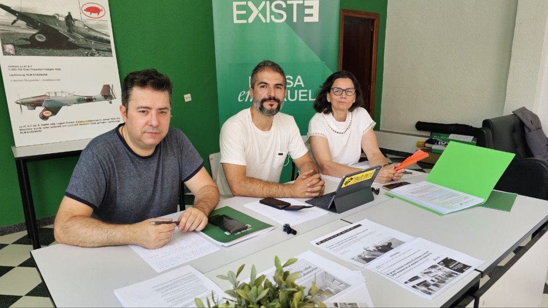 Teruel Existe hace balance en el Ayuntamiento de Calamocha: “En un año, de las grandes propuestas como el matadero, el centro de salud, la luz gratis o la travesía no hay nada”