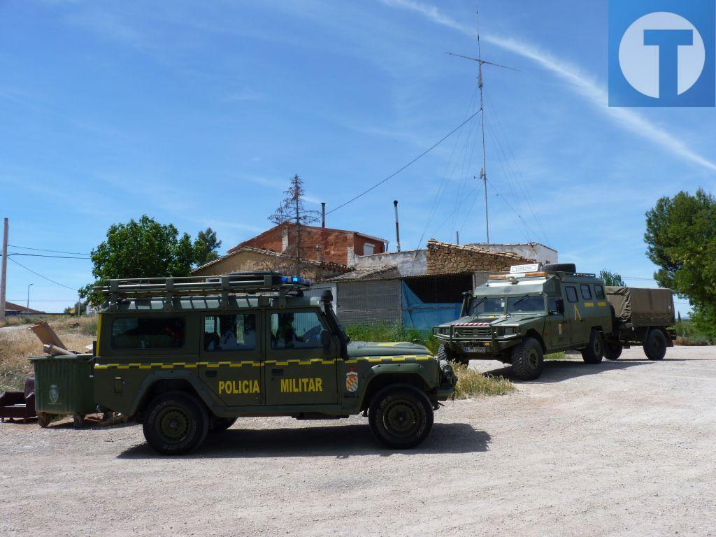 El Cuarto Batallón de la UME desembarca en el Bajo Aragón