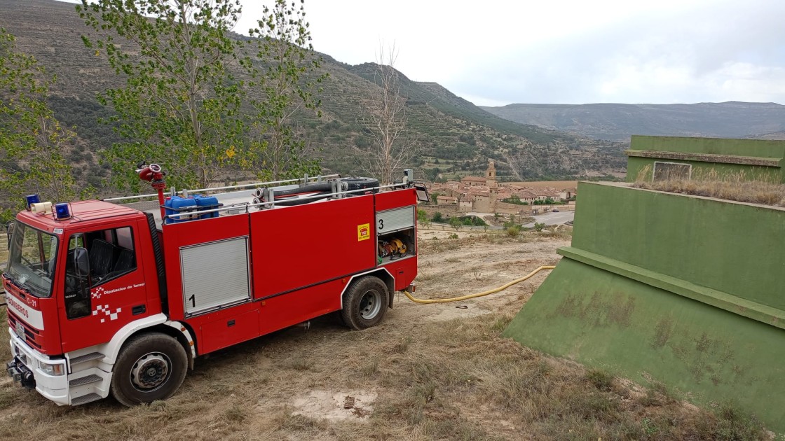 El agua suministrada por los bomberos se duplica hasta agosto respecto a todo 2023