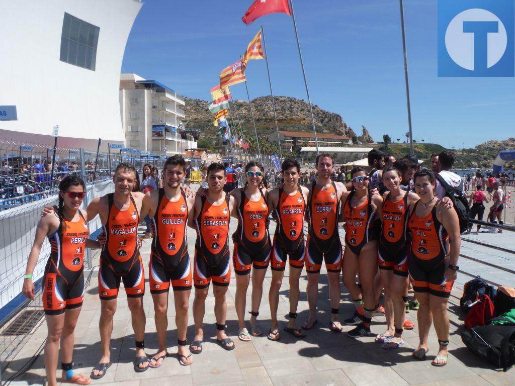 Teruel Triatlon disputa en Águila las copas del Rey y la Reina