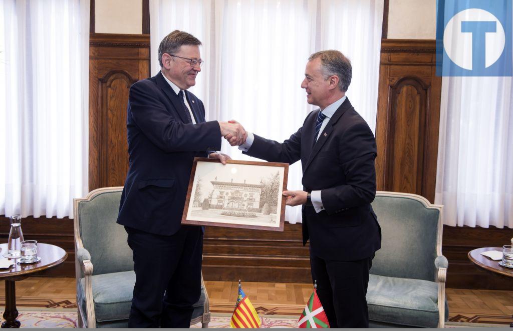 Euskadi y Valencia reivindican la inversión de 13.500 millones para el eje ferroviario por Teruel