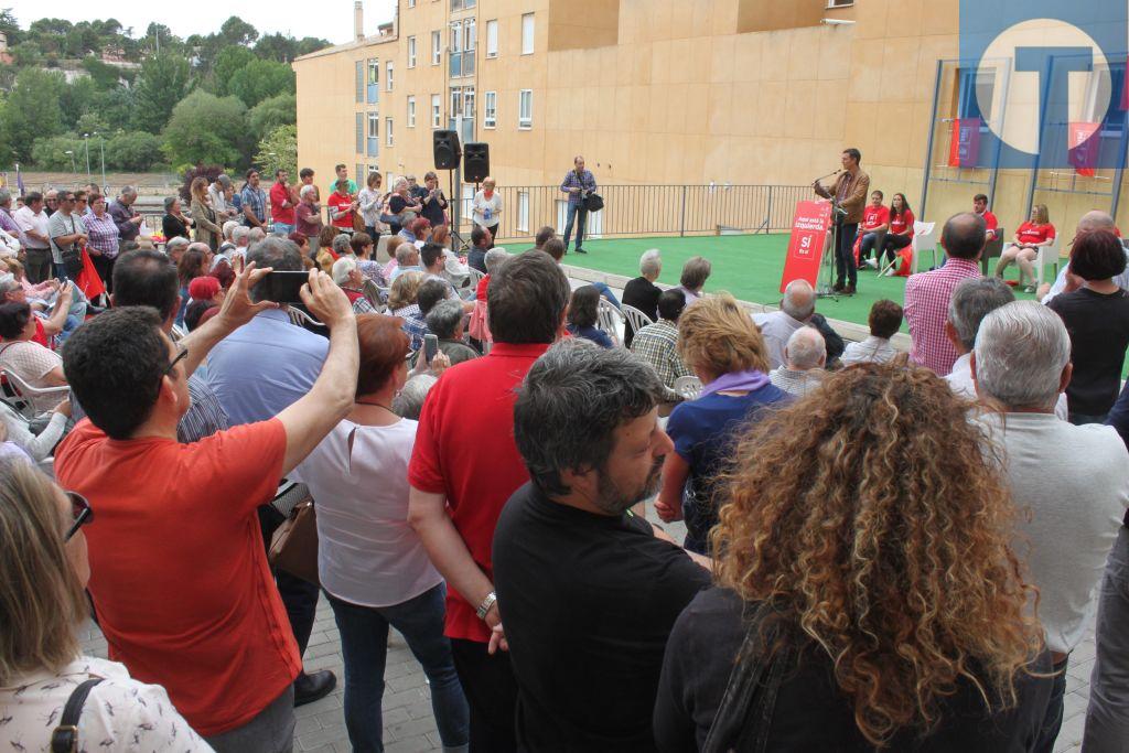 Pedro Sánchez se reivindica en Teruel como el auténtico PSOE de izquierdas