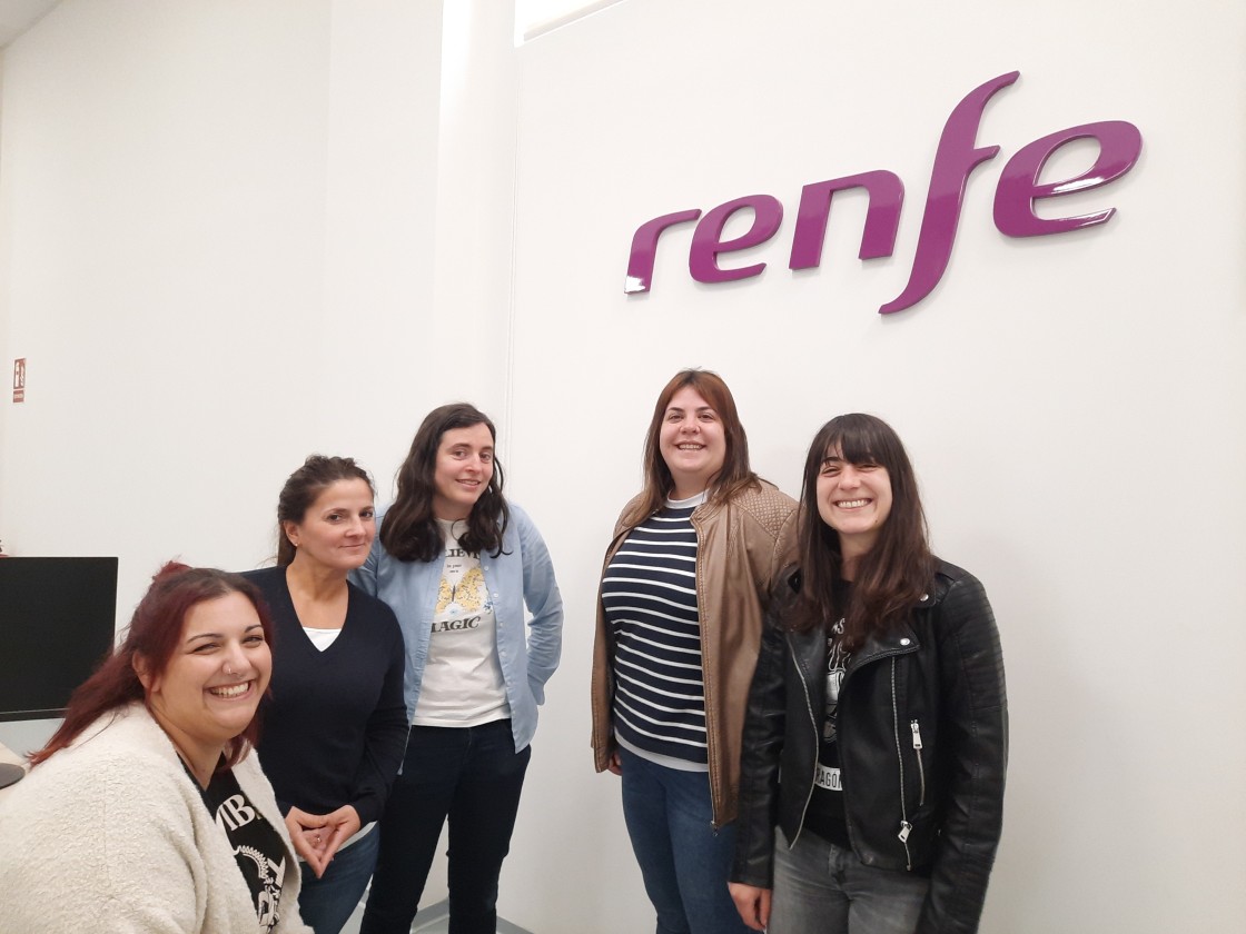El número de mujeres en el Centro de Competencias Digitales de Renfe en Teruel aumenta cinco puntos en un año