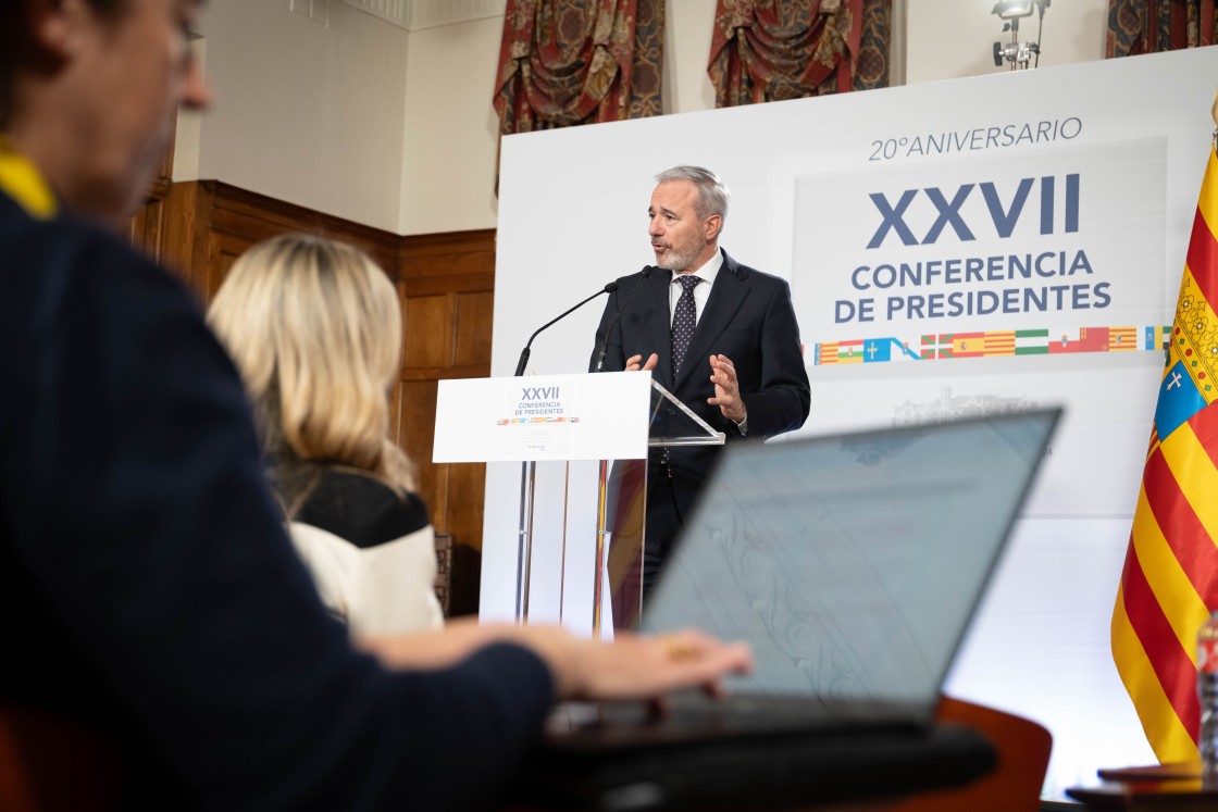 Azcón tras la Conferencia de Presidentes: