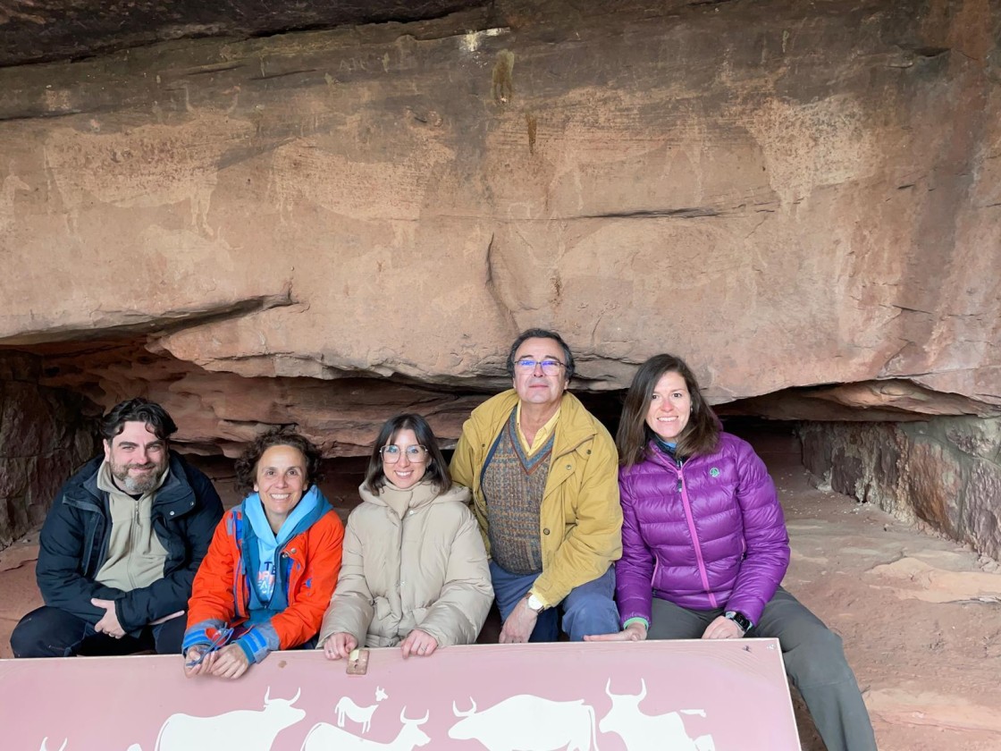 Las pinturas del Navazo de Albarracín, las primeras de arenisca consolidadas con nanomateriales