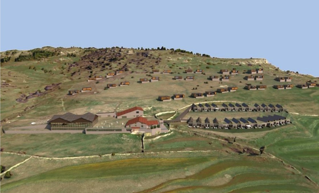 Proyectan construir un hotel de cinco estrellas con parque de aventura en la Solana de Alcalá