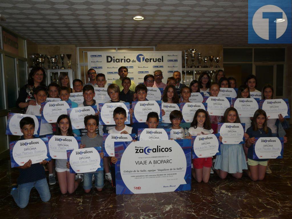 Galería de fotos: Los alumnos de quinto de Primaria del colegio La Salle, ganadores del concurso Zagalicos