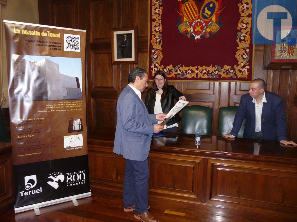 La muralla de Teruel se abre a partir  de mañana para visitas turísticas