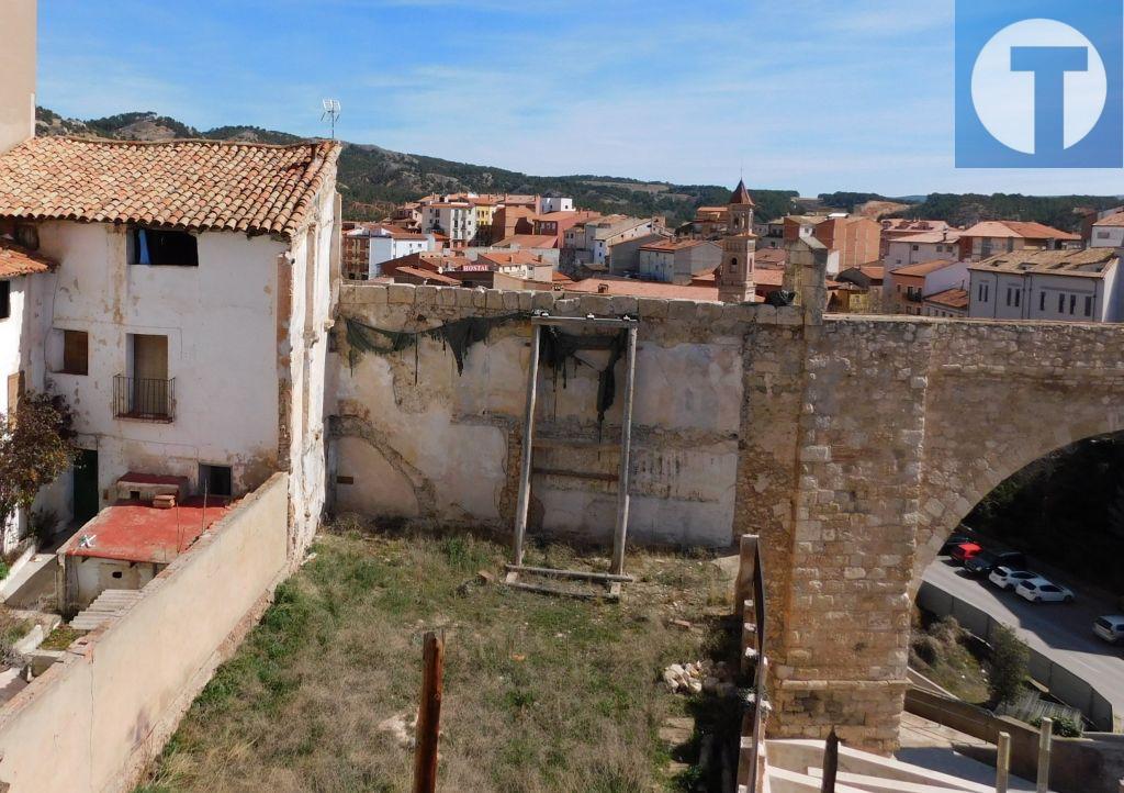 El Ayuntamiento de Teruel adjudica la restauración del tramo apuntalado del acueducto