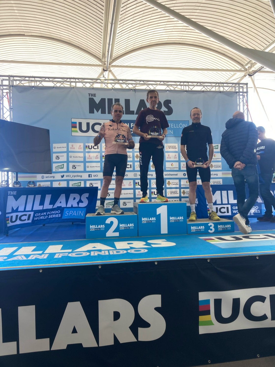 Francisco Ramos se corona en The Millars UCI Gran Fondo World Series de Castellón en la categoría de 65 a 69 años