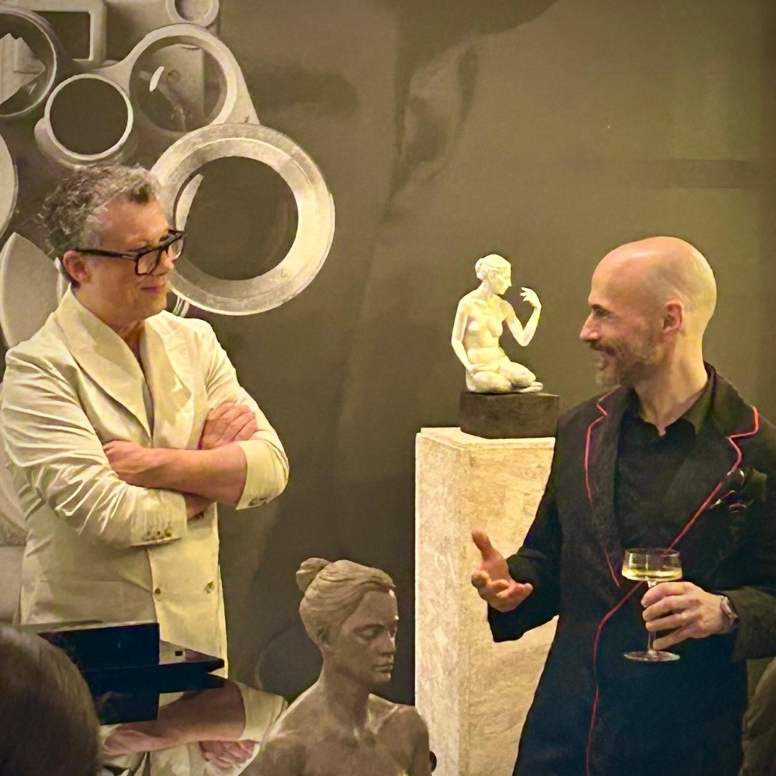 La escultura de inspiración clásica de Jorge Egea regresa a la provincia de Teruel