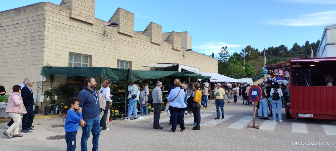 El temor a una nueva tormenta reduce la afluencia a la Feria de Valderrobres