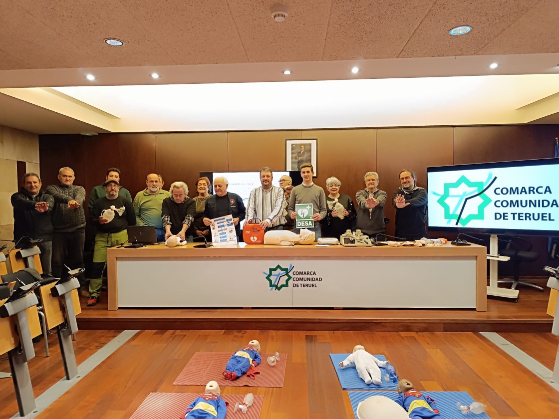 La Comunidad de Teruel avanza hacia un territorio completamente cardioprotegido