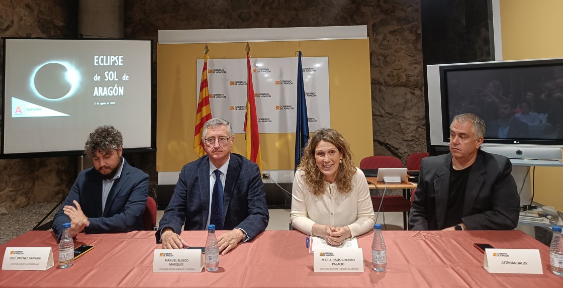 Turismo inicia este lunes en Teruel las reuniones preparatorias con los municipios en los que se observará el gran eclipse del 2026