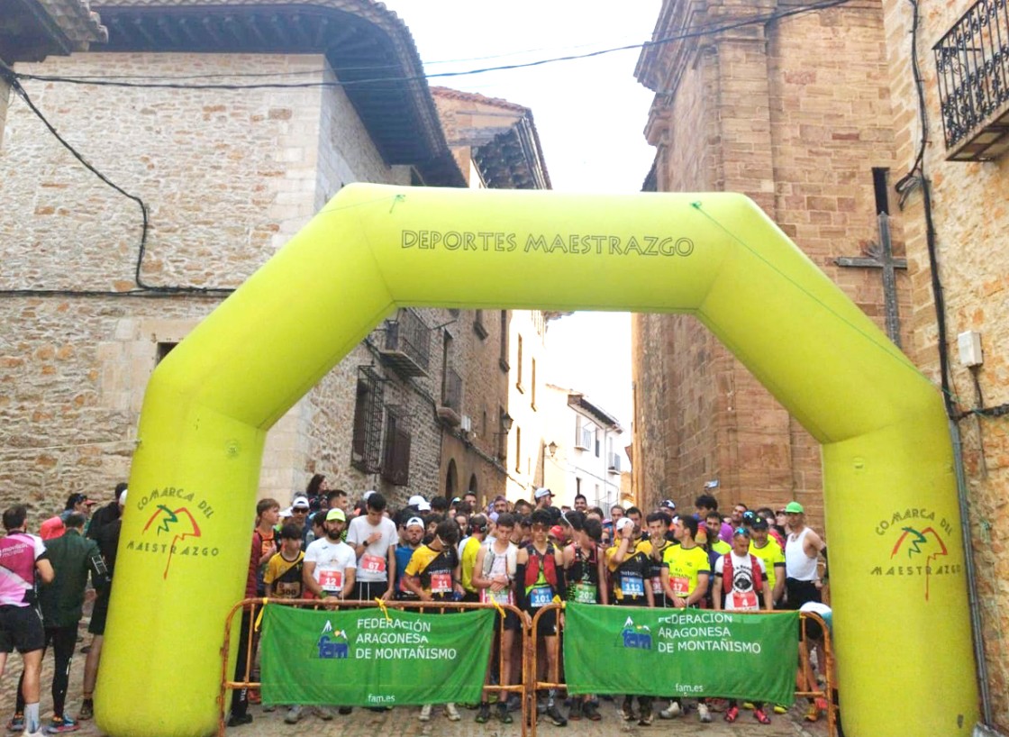 Patricia Villanueva reina de nuevo en La Iglesuela y gana el Campeonato de Aragón de Montaña
