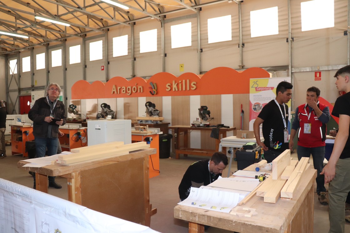 Aragón Skills 2025 arranca con fuerza y espera la visita de más de mil estudiantes
