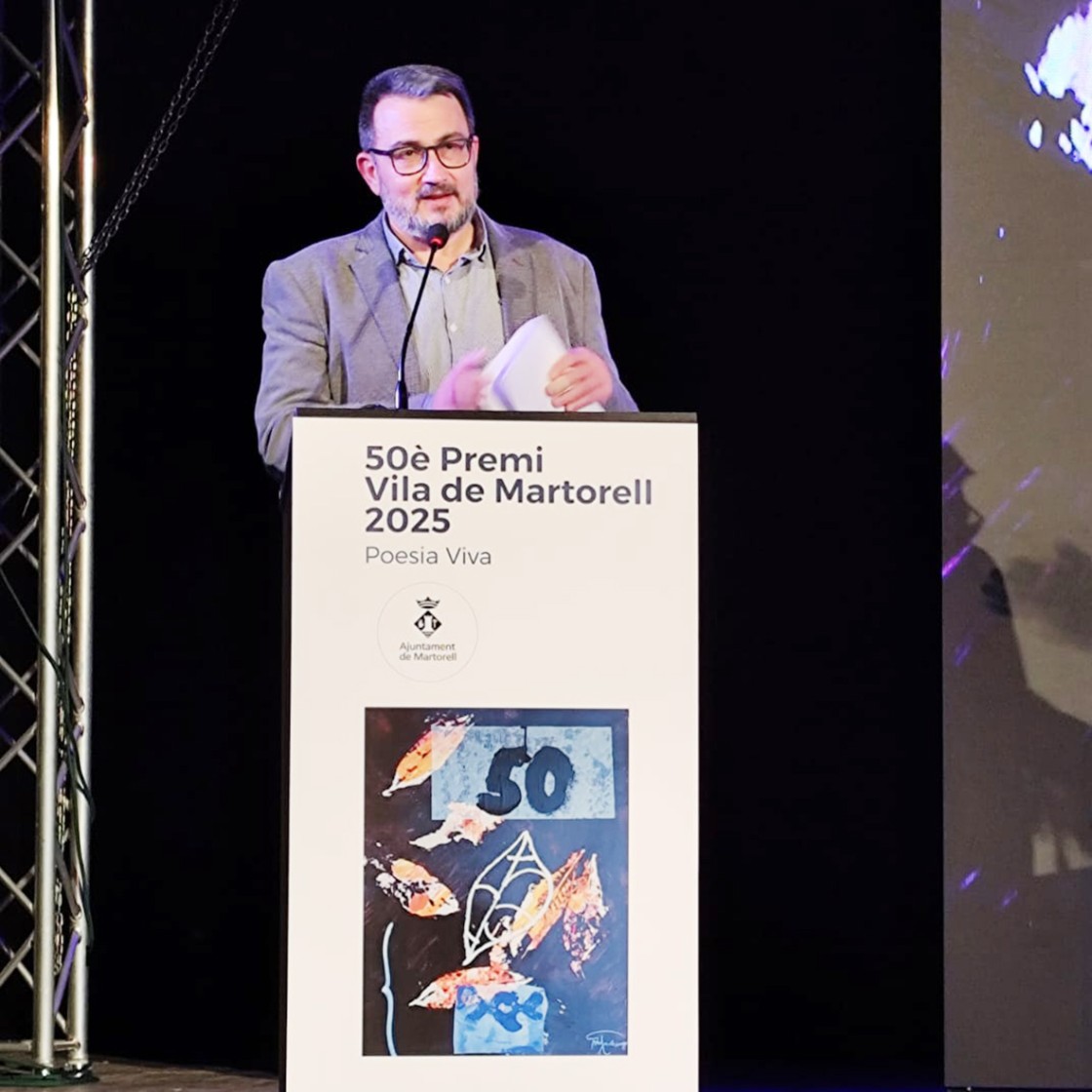 José Manuel Soriano, poeta alcañizano: “El paso del tiempo es el mejor corrector que conozco, porque te despega de lo que escribes”