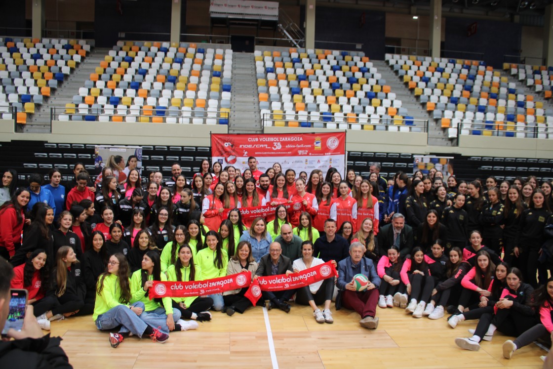 Echa a rodar el Campeonato de España Cadete Femenino con el CV Alcañiz como representante de Teruel