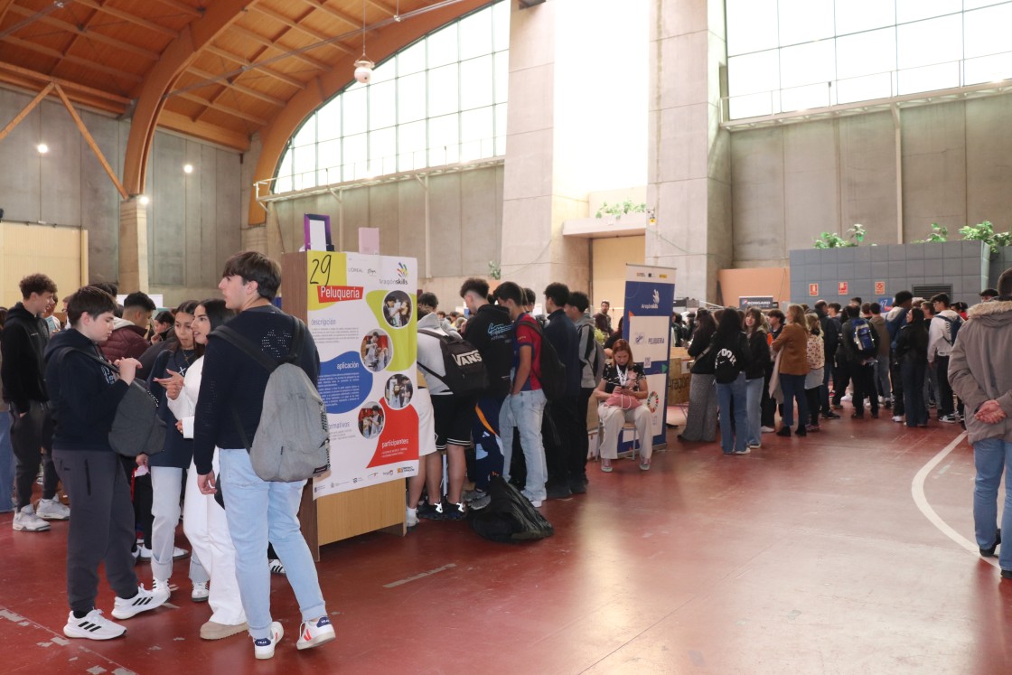 La Formación Profesional se exhibe en Teruel como oferta excelente de futuro