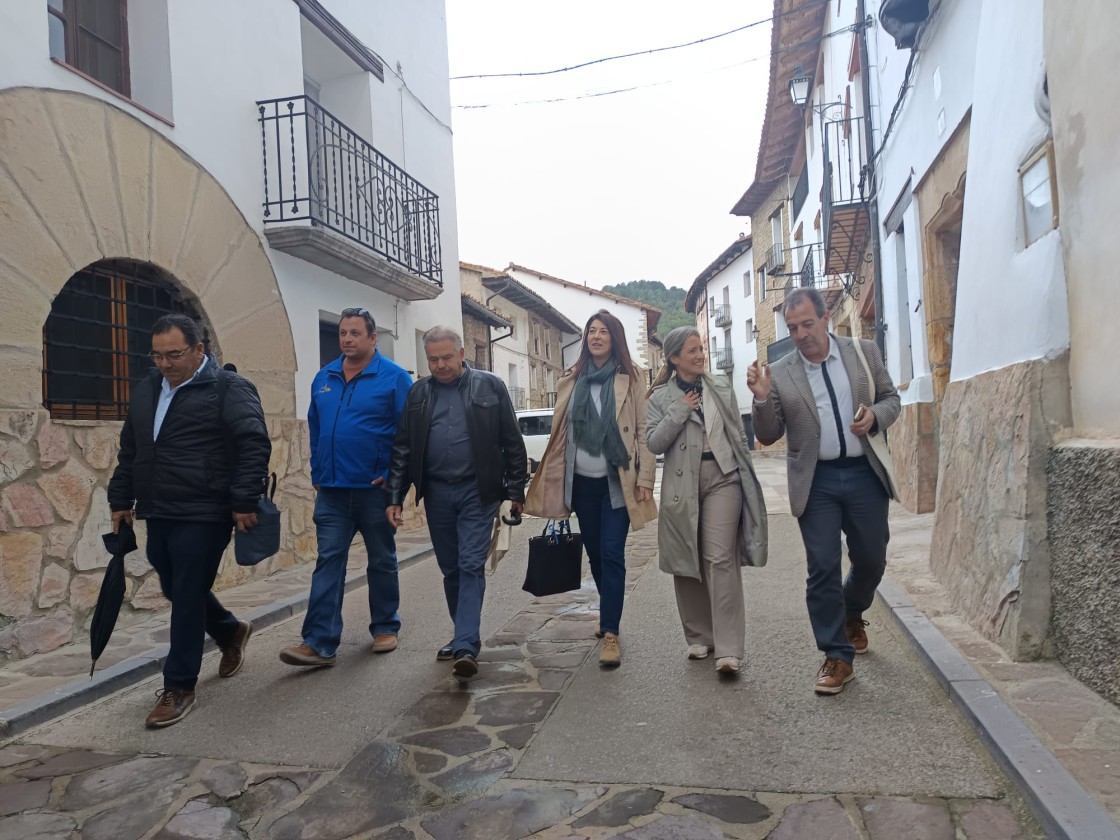 La Comisión de Pequeños Municipios y Despoblación de la FAMCP aborda en Linares de Mora los principales desafíos de estos núcleos