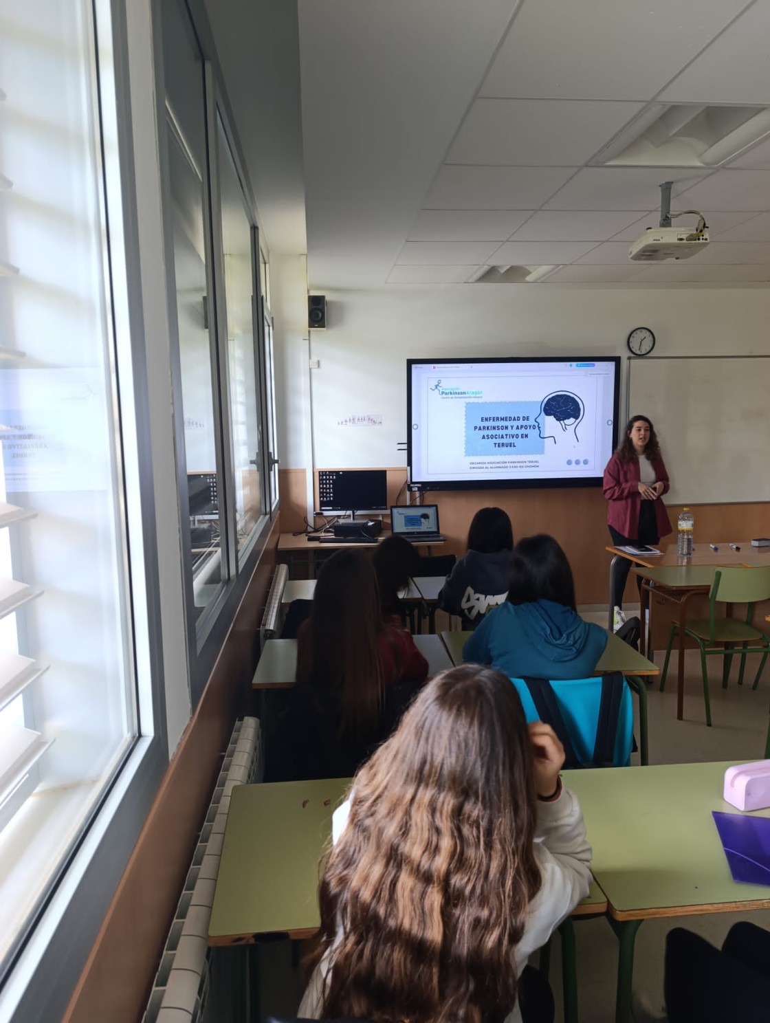 La Asociación Parkinson Teruel ofrece charlas para visibilizar la patología
