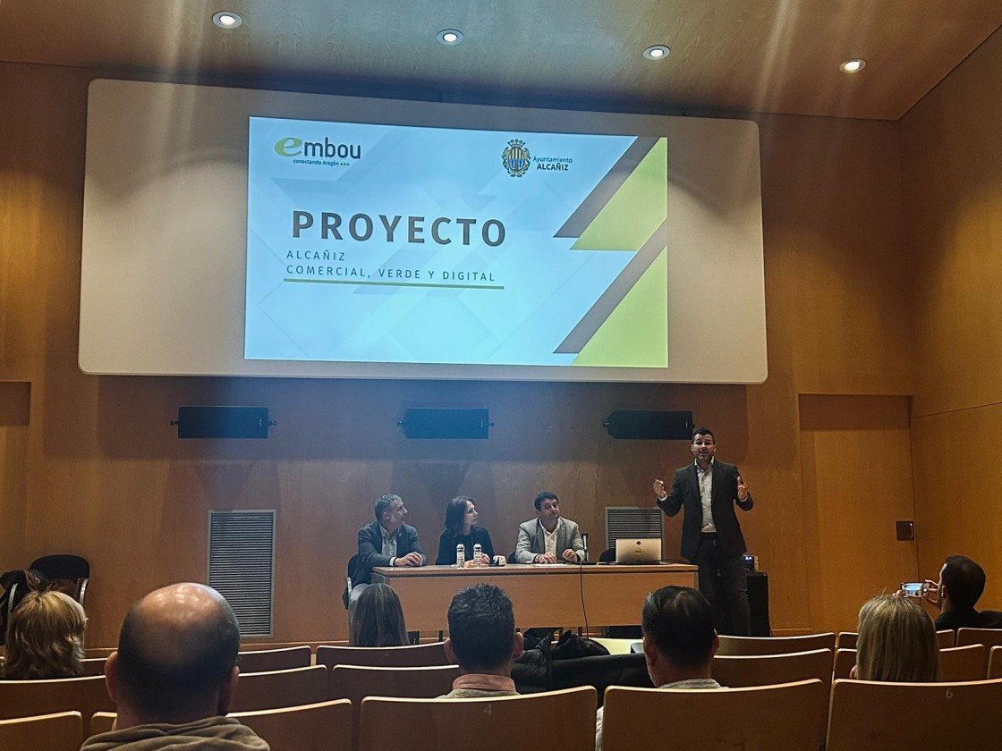 Alcañiz presenta su plan de transformación digital para impulsar el comercio local
