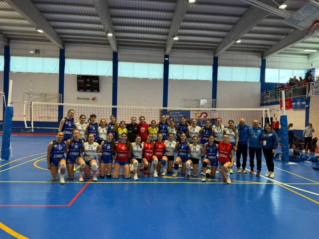 Alcañiz y Las Viñas prosiguen su trayectoria en el Campeonato de España cadete de vóley