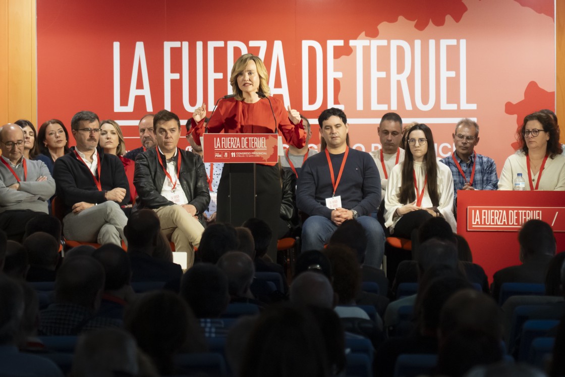 Pilar Alegría: “No ha habido gobierno del PP en Aragón que haya superado los cuatro años”